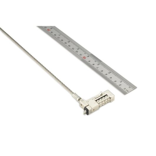 Fechadura Kensington Slim NanoSaver 2.0 EQ 1,8 m Aço Inoxidável Zinco Prata