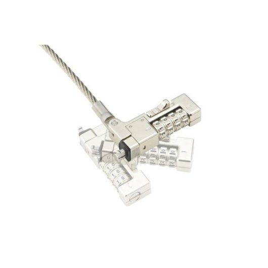 Fechadura Kensington Slim NanoSaver 2.0 EQ 1,8 m Aço Inoxidável Zinco Prata