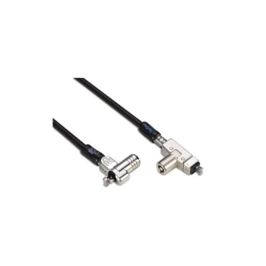 Candado Kensington N17 2.0 Fino Doble Cabezal Llave Acero Negro Plata 2 Llaves