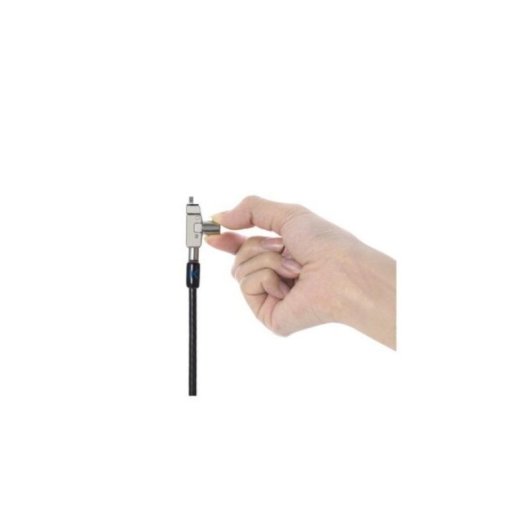 Candado Kensington N17 2.0 Fino Doble Cabezal Llave Acero Negro Plata 2 Llaves