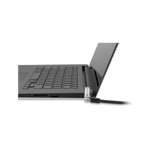 Candado Kensington N17 2.0 Fino Doble Cabezal Llave Acero Negro Plata 2 Llaves