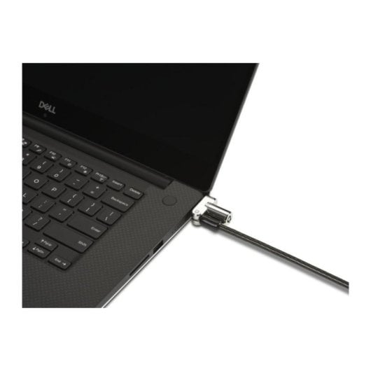 Candado portátil Kensington Universal 3 en 1, cable 1,8m, llave, carbono/plata