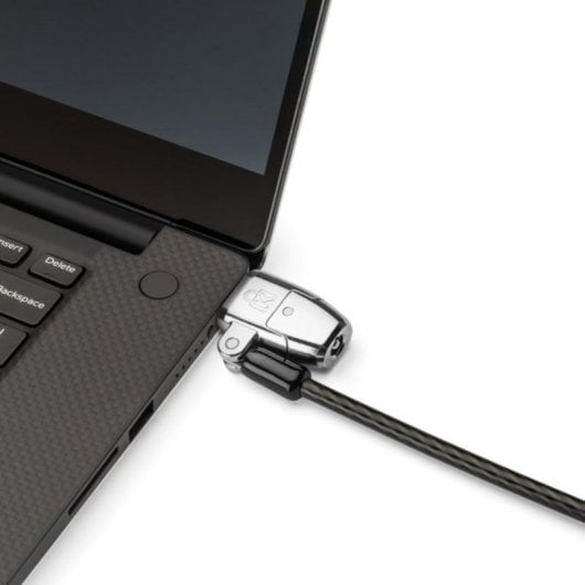 Candado portátil Kensington ClickSafe 2.0 Universal, Llave, 1,8m, 3 anclajes, Acero al carbón, Negro
