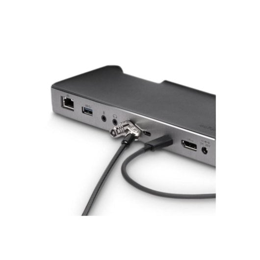 Candado Kensington NanoSaver Llave Doble 1.8m Acero al Carbón Negro Acero Inoxidable