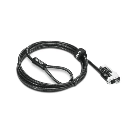 Candado combinación Lenovo 4XE1F30278 1,8m Negro Kensington Cable 5mm