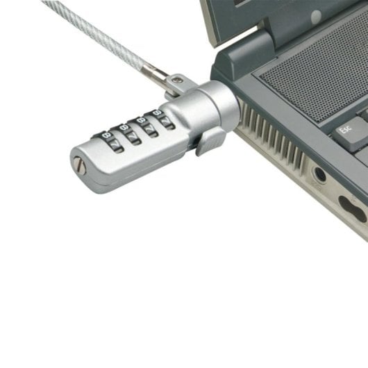 Candado con combinación Lindy 20980 Acero inoxidable Cable 1,8 m Alta seguridad