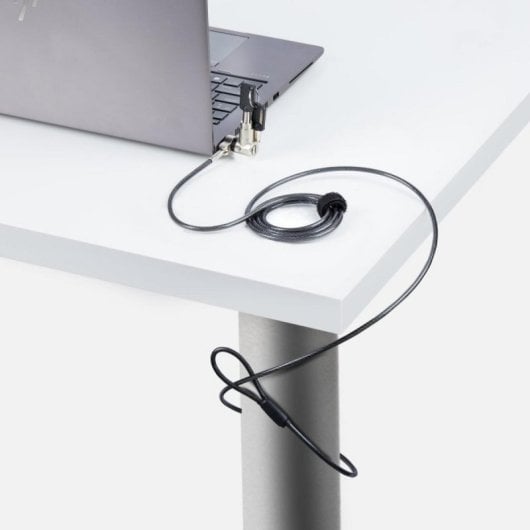 Cable de Sécurité StarTech.com 3 en 1 pour Portable - Antivol avec Clé Maîtresse - 2 m