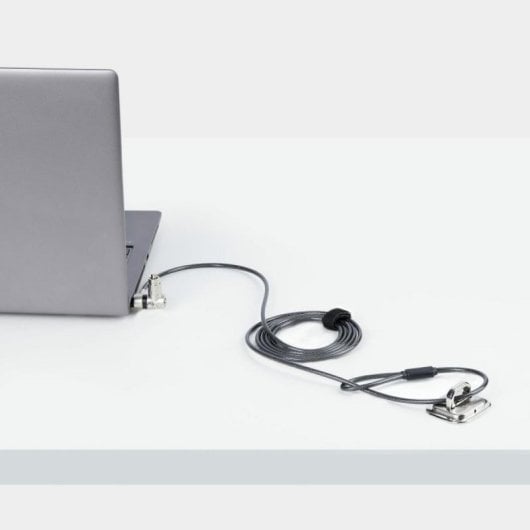 Cable de Sécurité StarTech.com 3 en 1 pour Portable - Antivol avec Clé Maîtresse - 2 m