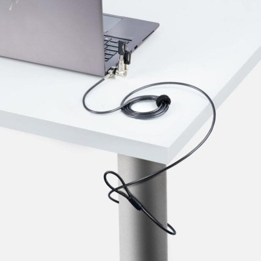 Câble de Sécurité Universel StarTech 2m pour Ordinateur Portable - Antivol avec Verrouillable 2 Clés