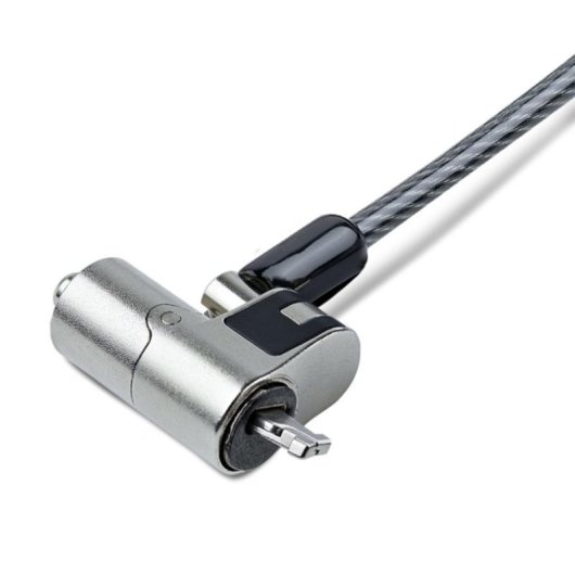 Candado antirrobo portátil StarTech.com NANOK-LAPTOP-LOCK 2m Nano doble llave acero zinc