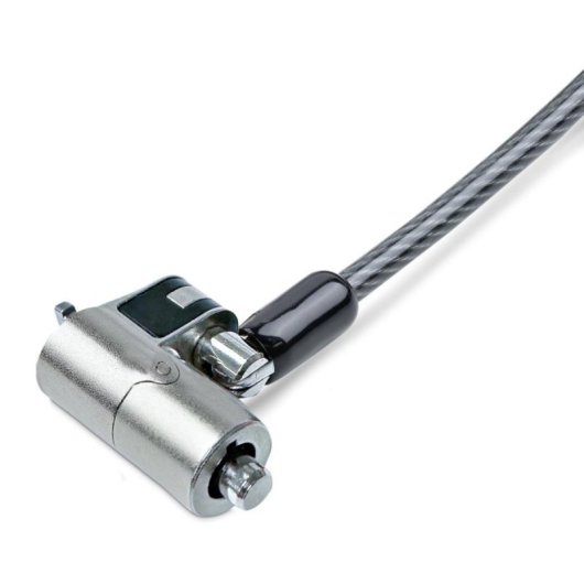 Candado antirrobo portátil StarTech.com NANOK-LAPTOP-LOCK 2m Nano doble llave acero zinc