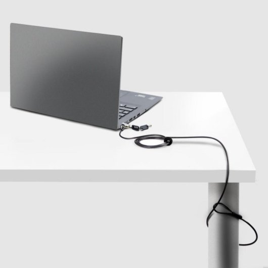 Candado antirrobo portátil StarTech.com NANOK-LAPTOP-LOCK 2m Nano doble llave acero zinc
