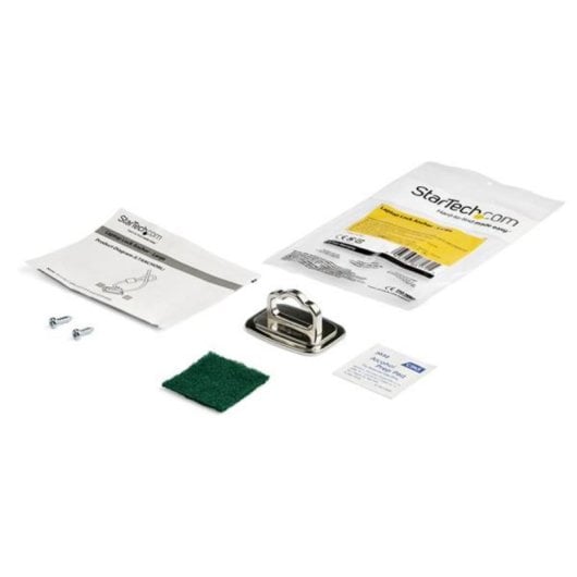 Anschlagtisch für Kabel StarTech.com Große Ringe Stahl Silber Anschlagtisch für Kabel StarTech.com Große Ringe Stahl Silber