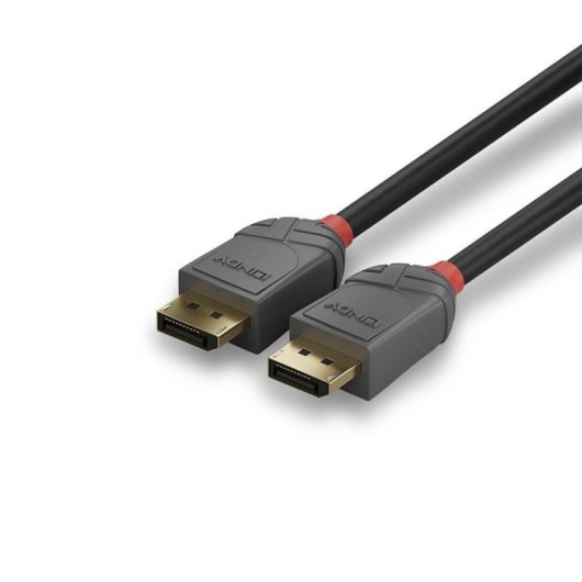 Cable DisplayPort Lindy 36485 7,5m 4096x2160p Macho-Macho 21,6Gbps Negro