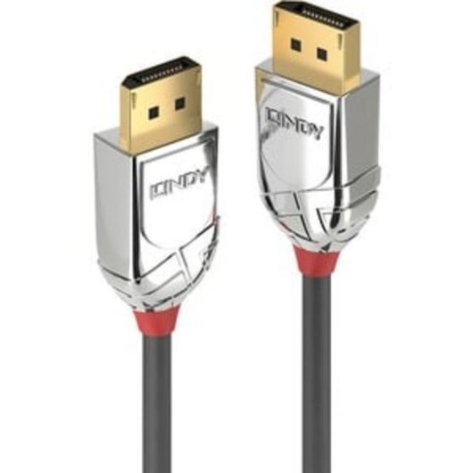 Cable DisplayPort Lindy 36302 2m Macho-Macho 1.4 8K 60Hz Chapado en Oro