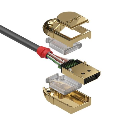 DisplayPort Kabel Lindy 36294 1.2 5 m Goldstecker 4096 x 2160 Pixel DisplayPort Kabel Lindy 36294 1.2 5 m Goldstecker 4096 x 2160 Pixel