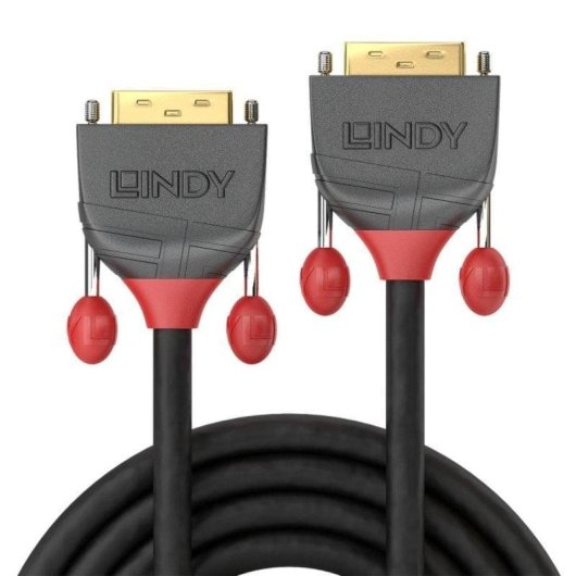 Cable DVI-D Lindy 36240 10m macho-macho negro WUXGA