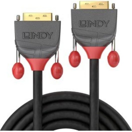 Cable DVI-D Lindy 36240 10m macho-macho negro WUXGA
