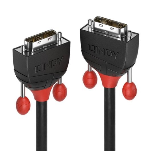 Câble DVI-D Lindy 36259 10 m Noir Macho Macho