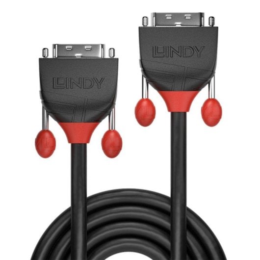 Câble DVI-D Lindy 36259 10 m Noir Macho Macho