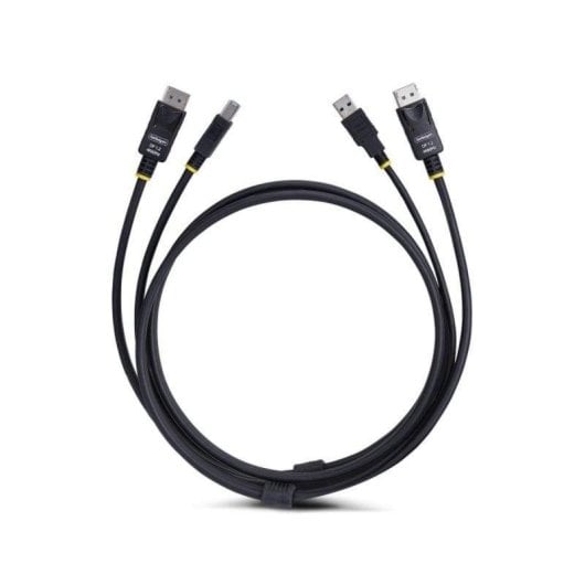 Cable KVM DisplayPort StarTech.com 3,1m USB 5Gbps 4K60Hz HDR10 Universal