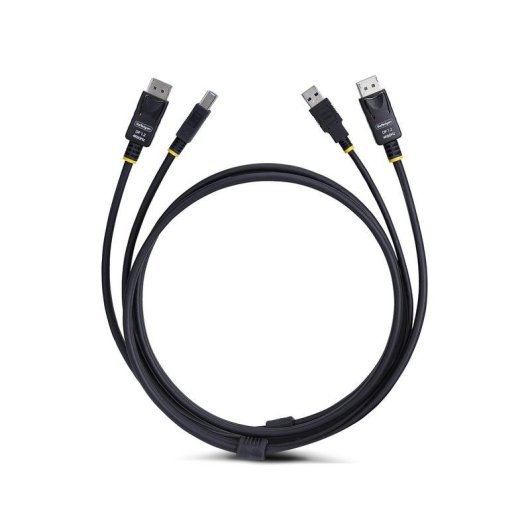 Cable KVM DisplayPort StarTech.com 3,1m USB 5Gbps 4K60Hz HDR10 Universal
