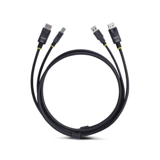Cable KVM DisplayPort y USB 3.0 StarTech.com 1,8m 4K 60Hz