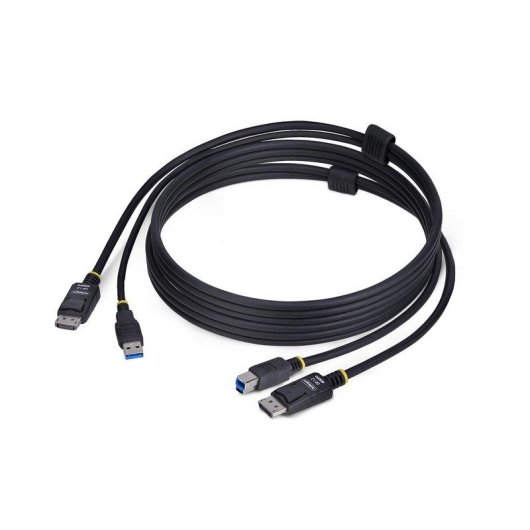 Cable KVM DisplayPort y USB 3.0 StarTech.com 1,8m 4K 60Hz