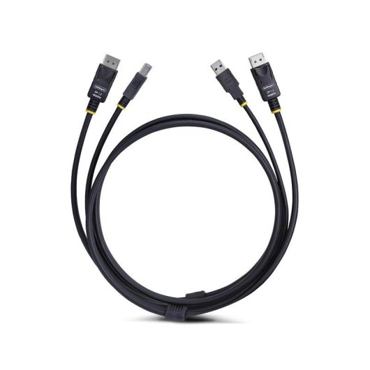 Cable KVM DisplayPort y USB 3.0 StarTech.com 1,8m 4K 60Hz