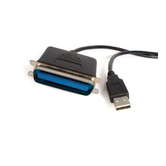 Adaptador USB a Paralelo StarTech ICUSB1284 1,9m Negro Macho/Macho Centronics USB A