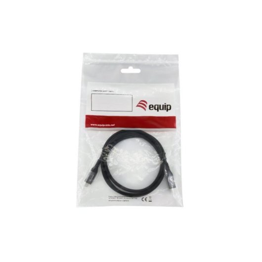 USB 4 Gen 3 C zu C Kabel Equip 128383 2m 40Gbps 240W PD3.1 USB4 Gen 3x2 USB C USB C Schwarz USB 4 Gen 3 C zu C Kabel Equip 128383 2m 40Gbps 240W PD3.1 USB4 Gen 3x2 USB C USB C Schwarz