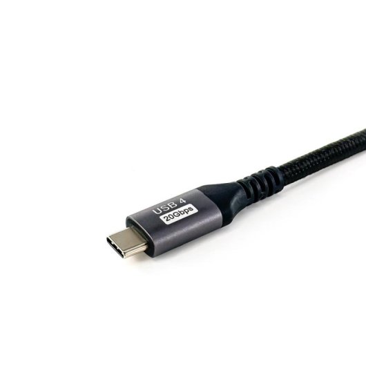 Cable USB-C Equip 128382 USB4 Gen 2x2 2m 20Gbps PD 100W 4K60Hz Negro