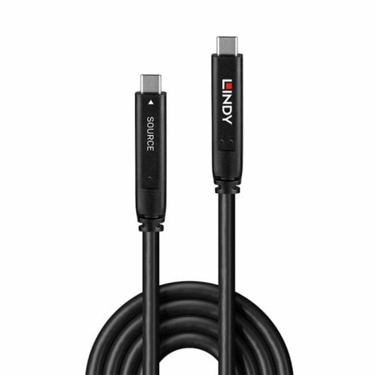 USB-C Kabel Lindy 43399 15 m USB 3.2 Gen 1 5 Gbit/s Schwarz USB-C Kabel Lindy 43399 15 m USB 3.2 Gen 1 5 Gbit/s Schwarz