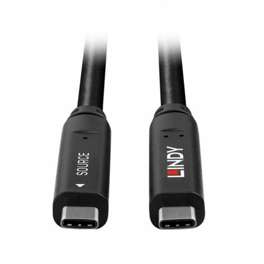 USB-C Kabel Lindy 43399 15 m USB 3.2 Gen 1 5 Gbit/s Schwarz USB-C Kabel Lindy 43399 15 m USB 3.2 Gen 1 5 Gbit/s Schwarz