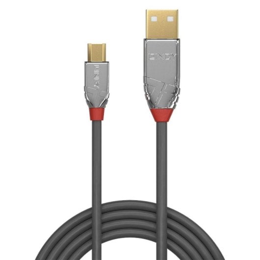 USB-Kabel USB 2.0 5m USB A auf Micro-USB B Grau USB-Kabel USB-Kabel