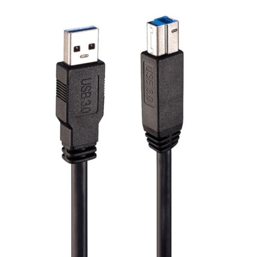 Cavo USB 3.2 Gen 1 Lindy 43098 10m USB A Maschio USB B Maschio Nero