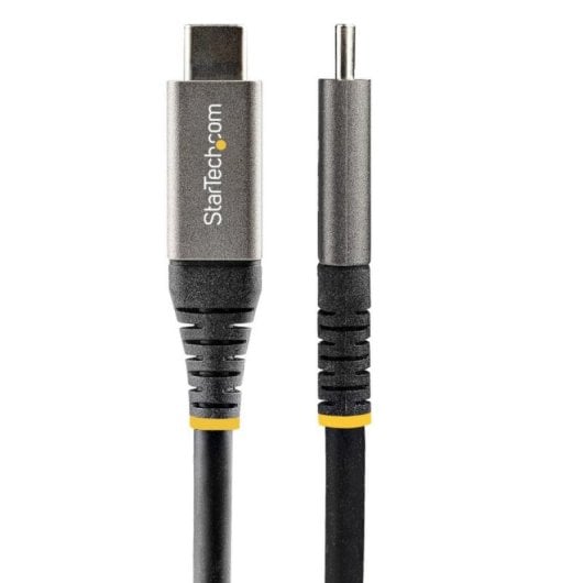 Cable USB-C StarTech 2m 5Gbps 100W PD 5A Modo Alt DP USB 3.2 Gen 1 Negro/Gris