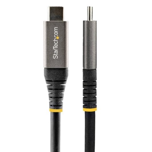 Cable USB-C StarTech 2m 5Gbps 100W PD 5A Modo Alt DP USB 3.2 Gen 1 Negro/Gris
