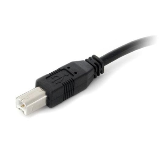 Cabo USB A a B StarTech 9m USB 2.0 Macho a Macho Preto