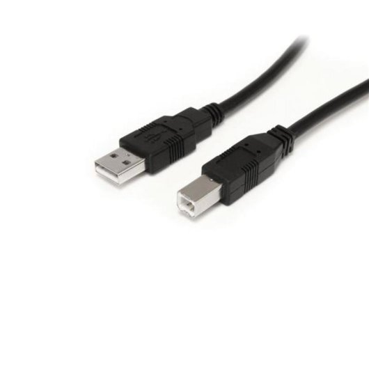 Cabo USB A a B StarTech 9m Activo USB 2.0 480Mbps Preto
