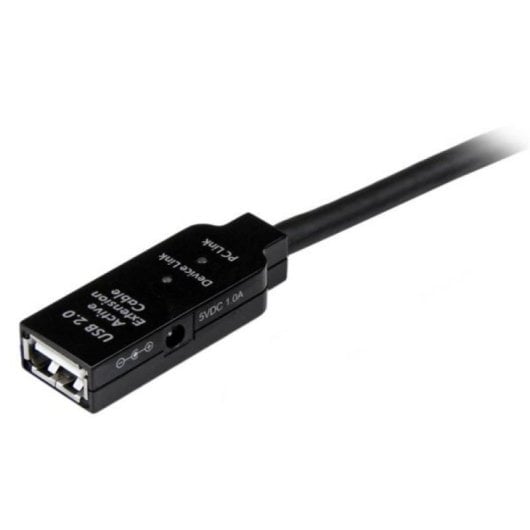 Cable de extensión USB 2.0 activo StarTech.com USB2AAEXT5M, 5m, Macho/Hembra, Negro