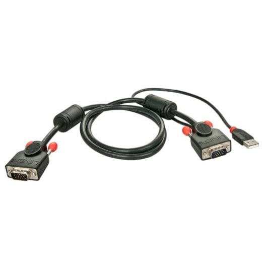 Cable VGA Lindy 33770 1m D-Sub Macho-Macho Azul