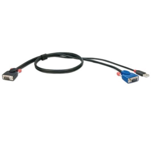 Cavo VGA Lindy 33772 3 m Maschio Maschio Nero