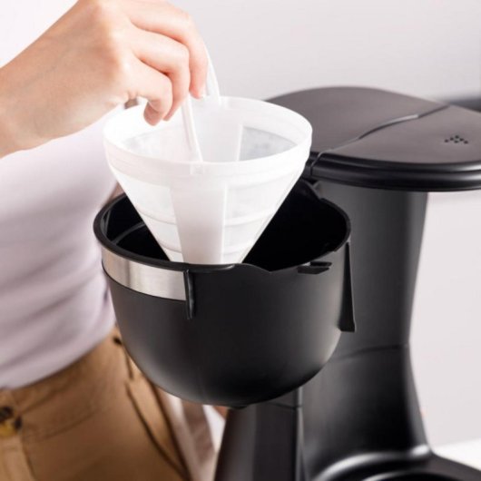 Cafetera Taurus Verona 12 Filtro 1,25L 12 Tazas Antigoteo Filtro Permanente Negro