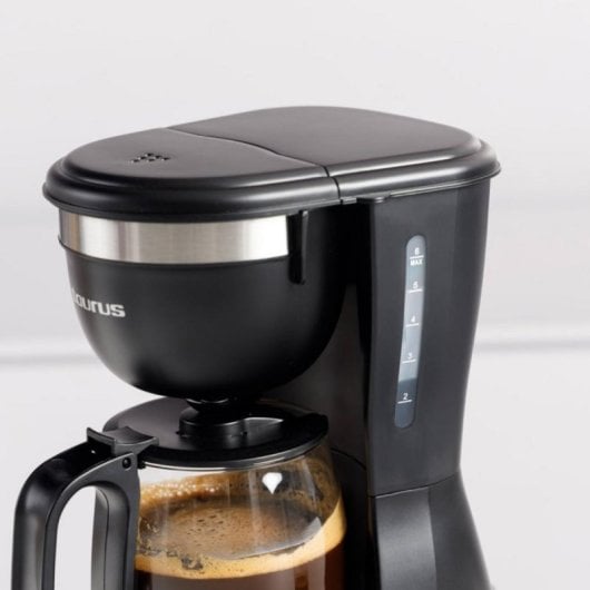 Cafetera de filtro Taurus Verona 6 0,6L 600W Negro Acero Inoxidable Sistema Antigoteo
