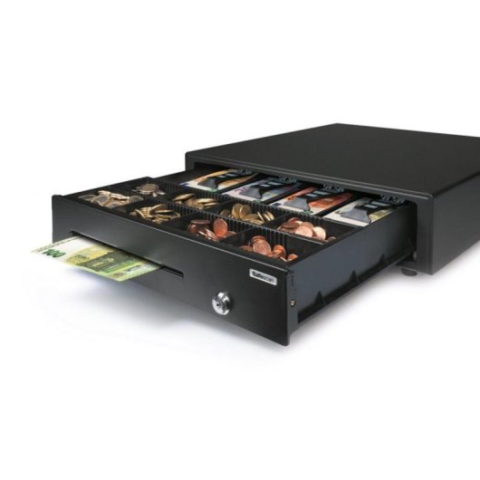 Cajón de efectivo électronique Safescan LD-4141 Métal Noir 12V 410mm