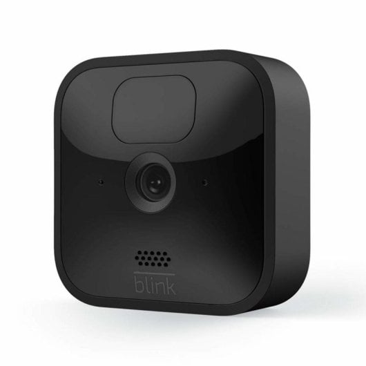 Cámara de seguridad IP Blink B086DKRWCH exterior inalámbrica techo negro cubo