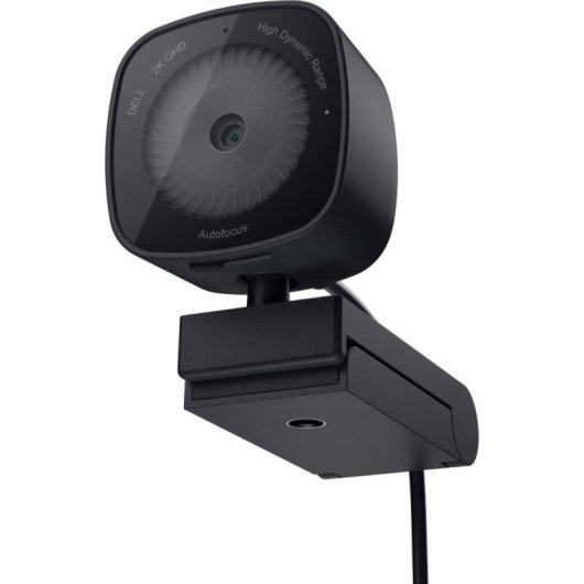 Cámara web Dell WB3023 2K QHD 2560x1440p 60fps Autoenfoque Micrófono Omnidireccional USB 2.0