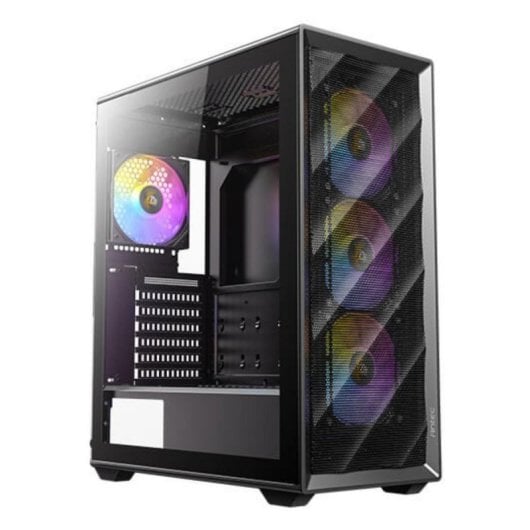PC-Gehäuse Antec AX85 ARGB Midi Tower Schwarz ATX ITX Micro ATX PC-Gehäuse Antec AX85 ARGB Midi Tower Schwarz ATX ITX Micro ATX