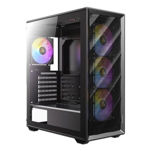 PC-Gehäuse Antec AX85 ARGB Midi Tower Schwarz ATX ITX Micro ATX PC-Gehäuse Antec AX85 ARGB Midi Tower Schwarz ATX ITX Micro ATX